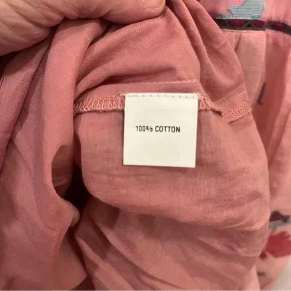 Sundance Aranza Dress by Conditions Apply – Pink Embroidered Maxi Dress (XS) - Picture 8 of 10